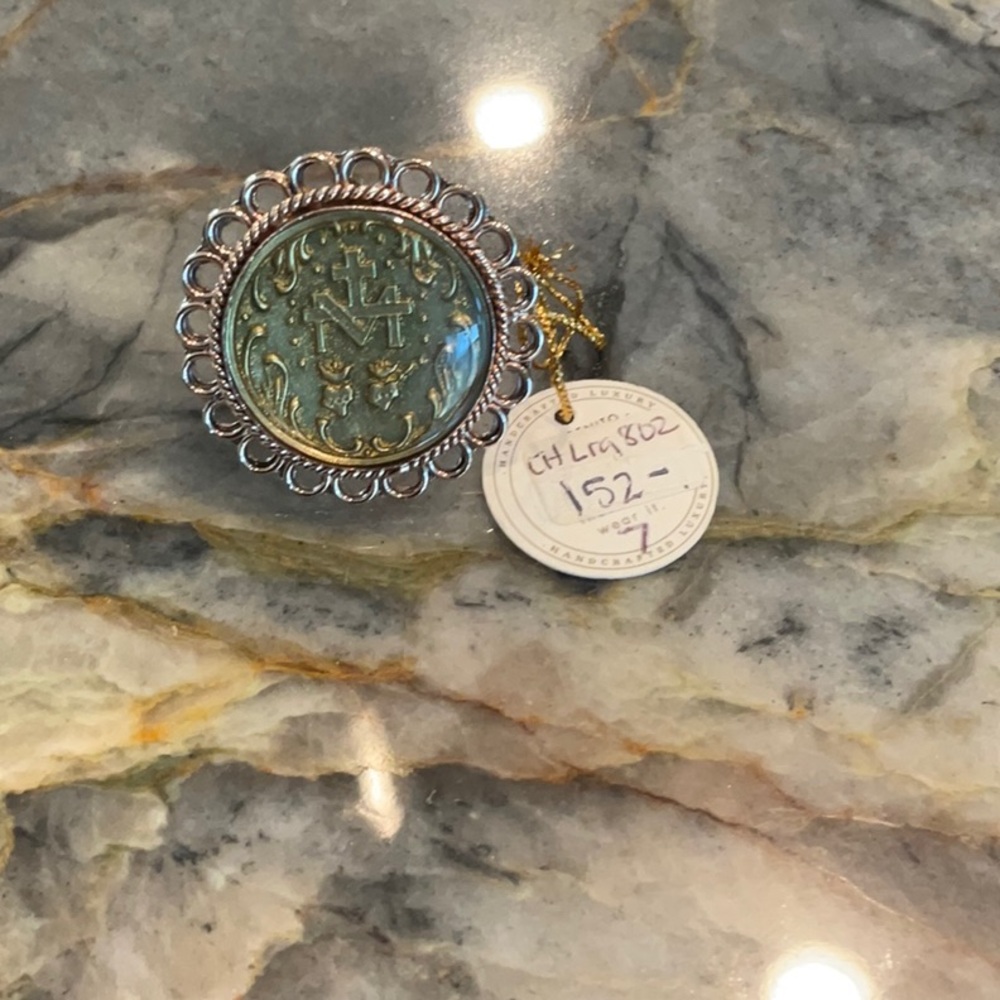 VIRGIN SAINTS & ANGELS MIRACULOUS RING IN ROSE GOLD - Picture 12 of 12